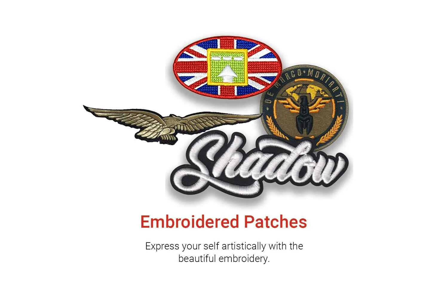Embroidered Patches detail
